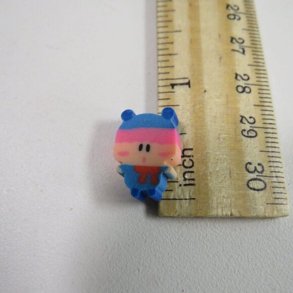 Easter Egg Filler: Small Erasers (12 items) RARE Cats, Clown etc (Self standing) - Picture 4 of 6